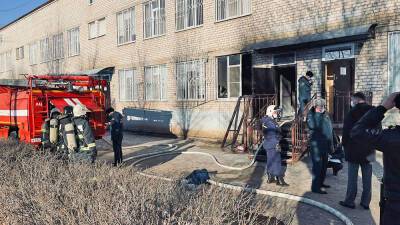Системы пожаротушения не сработали при возгорании в больнице Астрахани