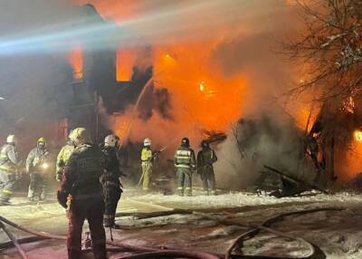 Пожар в доме на Большой Покровской в Нижнем Новгороде локализован