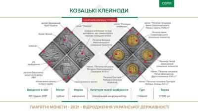 В Украине появятся монеты необычной формы: фото
