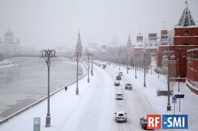 В Москве прогнозируют ухудшение погоды из-за циклона "Квинтинус"