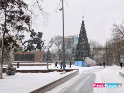 Названо время ухода аномальных морозов из Ростовской области перед Новым годом