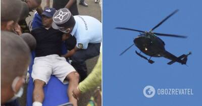 На Мадагаскаре министр 12 часов плыл к берегу после крушения вертолета
