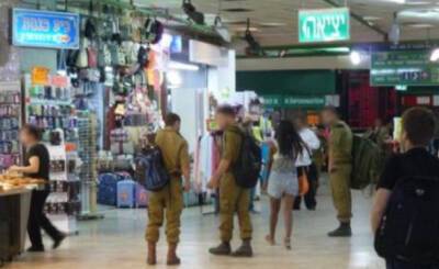 14-летнего палестинца с ножом задержали на «тахане мерказит» в Тель-Авиве