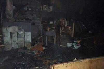 В Оленегорске в пожаре погиб мужчина