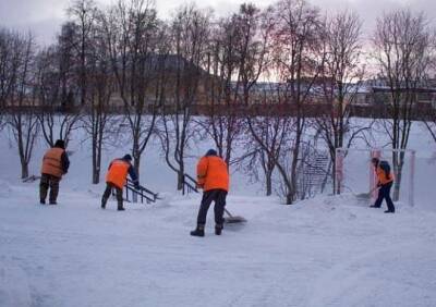Уборка рязанских улиц от снега продолжится в выходные
