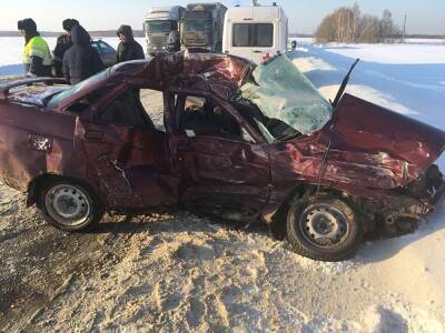 На трассе в Курганской области произошло смертельное ДТП