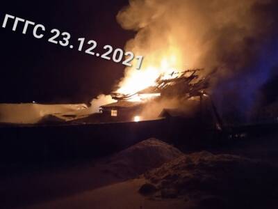 В Глазовском районе произошел сильный пожар в садовом доме - gorodglazov.com - респ. Удмуртия - район Глазовский - Удмуртия