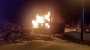 Две маленьких вологжанки сгорели заживо на улице Северной пару часов назад
