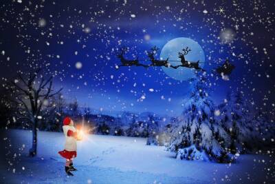 Санта-Клаус выпил какао, пролетая над Якутском