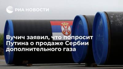 Президент Сербии Вучич заявил, что попросит Путина о продаже дополнительных объемов газа