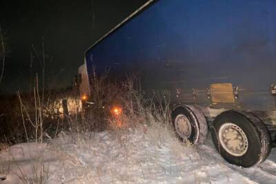В Воронежской области погиб водитель большегрузного автомобиля