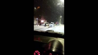 Три "Тойоты" не смогли поделить дорогу в Новотроицком