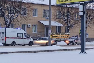 Жесткое ДТП с автомобилем «Росгвардии» произошло в Смоленске