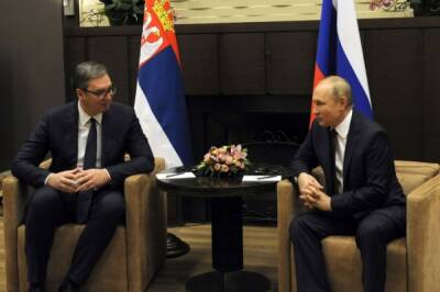 Путин обсудил с сербским президентом поставки газа