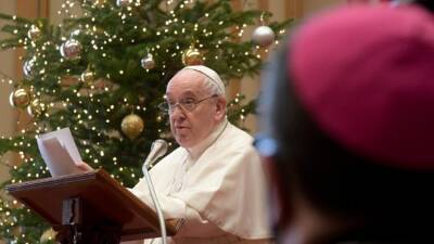 Папа Римский вспомнил об Украине во время своей рождественской речи