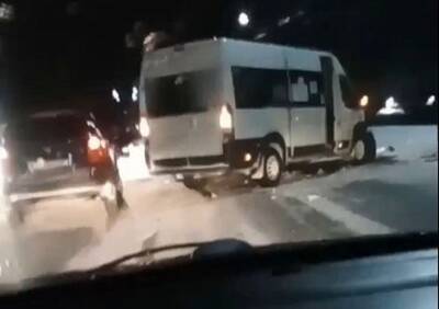 В ДТП с маршруткой на Ряжском шоссе пострадали четыре человека