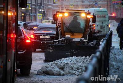За декабрь из Петербурга вывезли 1 миллион кубометров снега