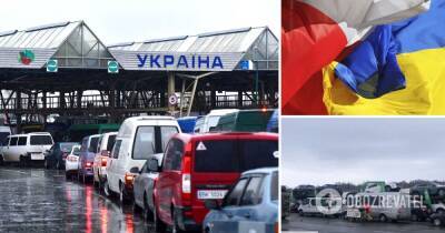 Коллапс на границе Украины и Польши: заробитчане едут домой - видео очередей