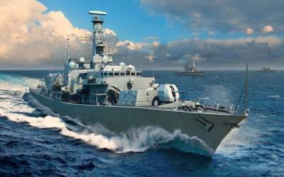 СМИ: Британский фрегат в Северном море следит за российским флотом