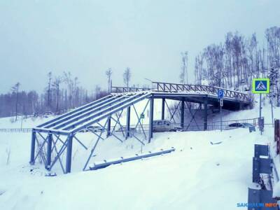 На "Горном воздухе" спустя годы переделывают крутой мост на трассе "Динамо"