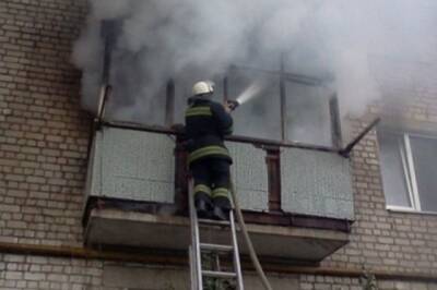 В Хабаровске горела квартира в жилом доме