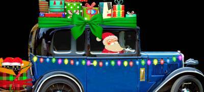 Пассажиры маршрута №26 в Петрозаводске благодарят водителя–Деда Мороза за настроение и угощения