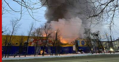 Уголовное дело возбудили после поджога во втором гипермаркете в Томске