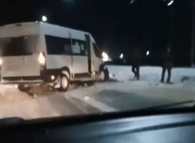 В полиции рассказали о пострадавших в ДТП с маршруткой на окраине Рязани