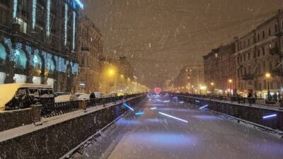 Минувшая ночь в Петербурге стала самой холодной за зиму