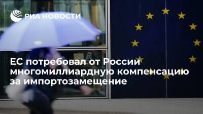 Евросоюз потребовал от России 290 миллиардов евро за ущерб от политики импортозамещения