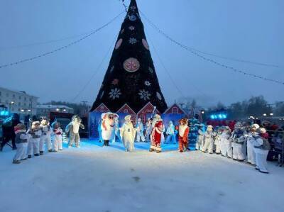 В Зеленодольске состоялось торжественное открытие главной городской ёлки