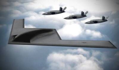 Защититься от всего: ВВС США создают схему "один бомбардировщик и стая дронов"