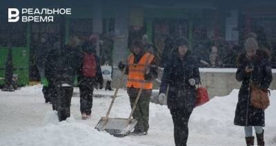 В Казани за прошедшие сутки вывезли 1415 тонн снега с улиц