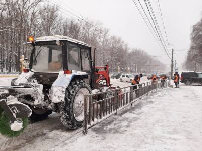 Более 18 тысяч кубометров снега вывезено с улиц Нижнего Новгорода