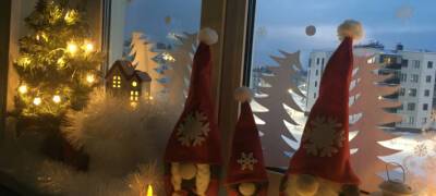 В Петрозаводске продолжается прием заявок на конкурс новогодней иллюминации