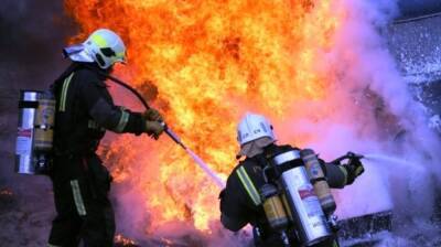 Врач скорой помощи получил ожоги при пожаре в частном доме под Тюменью