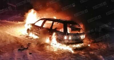 Автомобиль сожгли в Ленобласти в качестве мести за измену