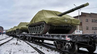 Партия танков Т-72Б3М отправлена в войска