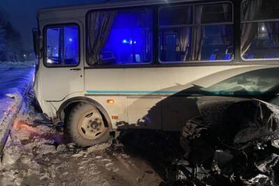 В ГИБДД составили картину ДТП с автобусом на трассе Сыктывкар — Эжва