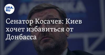 Сенатор Косачев: Киев хочет избавиться от Донбасса