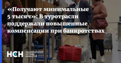 «Получают минимальные 5 тысяч»: В туротрасли поддержали повышенные компенсации при банкротствах - nsn.fm - Россия
