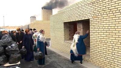 Перед Новым годом в Туркменистане по традиции сожгли наркотики