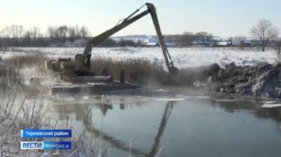 В Воронежской области начали расчистку реки Савала