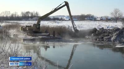 В Воронежской области начали расчистку реки Савала - vestivrn.ru - Воронежская обл. - район Терновский