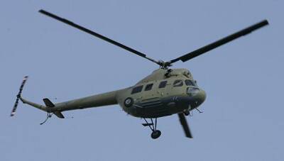 В России под Ижевском разбился вертолет Ми-2