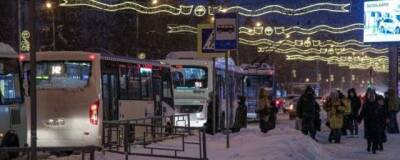 В Уфе по маршруту № 233 пустили большие новые автобусы с московскими номерами