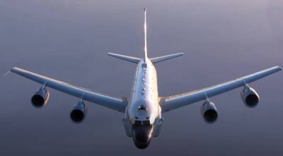 Американский самолёт RC-135V провёл разведку Донбасса