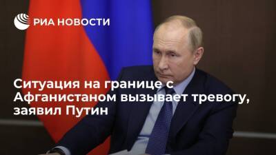 Путин на встрече с Рахмоном: ситуация на границе с Афганистаном вызывает тревогу