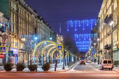 В новогоднюю ночь в Петербурге потеплеет