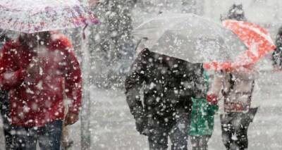 Завтра в Луганске сильный мокрый снег, гололедица